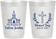 Personalized Baptism 10 oz Frosted Cups - Blessed Day | 290009