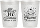 Personalized 16th Birthday 10 oz Frosted Cups - Cupcake | 300000