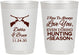 Personalized Wedding 10 oz Frosted Cups - Hunting | 308