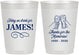 Personalized Memorial 10 oz Frosted Cups - Thanks For The Memories | 310011