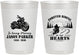 Personalized Memorial 10 oz Frosted Cups - Riding In Our Hearts | 310014