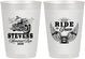 Personalized Memorial 10 oz Frosted Cups - Ride In Peace | 310015