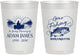 Personalized Memorial 10 oz Frosted Cups - Gone Fishing | 310024