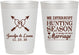 Personalized Wedding 10 oz Frosted Cups - We Interrupt Season | 318