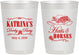 Personalized Derby Day 10 oz Frosted Cups - Hats And Horses | 320005