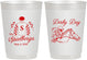 Personalized Derby Day 10 oz Frosted Cups - Horses | 320007