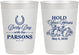 Personalized Derby Day 10 oz Frosted Cups - Hold Your Horses | 320008