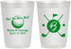 Personalized Wedding 10 oz Frosted Cups - Golf | 325