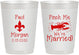 Personalized Wedding 10 oz Frosted Cups - Crawfish Boil | 330