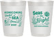 Personalized Homecoming 10 oz Frosted Cups - Under The Sea Dance | 330001