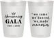 Personalized Homecoming 10 oz Frosted Cups - Danced Made Memories | 330008