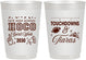 Personalized Homecoming 10 oz Frosted Cups - Touchdowns And Tiaras | 330010
