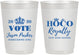 Personalized Homecoming 10 oz Frosted Cups - Hoco King Vote | 330021