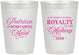 Personalized Homecoming 10 oz Frosted Cups - Hoco Maid Vote | 330028