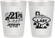Personalized 21st Birthday 10 oz Frosted Cups - Legal At Last Vegas | 340003