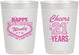 Personalized 21st Birthday 10 oz Frosted Cups - Vegas | 340007