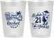 Personalized 21st Birthday 10 oz Frosted Cups - Aloha Hawaii | 340016