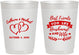 Personalized Wedding 10 oz Frosted Cups - Best Friends For Life | 349