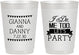 Personalized Wedding 10 oz Frosted Cups - I Do Me Too | 363