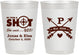 Personalized Wedding 10 oz Frosted Cups - Take A Shot She Said Yes | 370