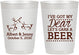 Personalized Wedding 10 oz Frosted Cups - Dear Beer | 372