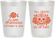 Personalized Wedding 10 oz Frosted Cups - Till Death Do Us Part | 380