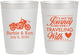 Personalized Wedding 10 oz Frosted Cups - Journey Traveling With | 388