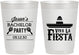 Personalized Bachelor Party 10 oz Frosted Cups - Viva La Fiesta Mexican | 40001