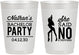 Personalized Bachelor Party 10 oz Frosted Cups - She Said No Strip Club | 40005