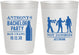Personalized Bachelor Party 10 oz Frosted Cups - Bar Crawl | 40010