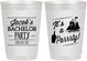 Personalized Bachelor Party 10 oz Frosted Cups - Boat | 40023