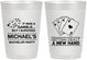 Personalized Bachelor Party 10 oz Frosted Cups - Las Vegas | 40025