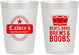 Personalized Bachelor Party 10 oz Frosted Cups - Brews And Boobs | 40031