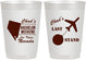 Personalized Bachelor Party 10 oz Frosted Cups - Last Stand | 40034