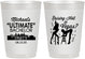 Personalized Bachelor Party 10 oz Frosted Cups - Last Vegas | 40062