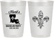 Personalized Bachelor Party 10 oz Frosted Cups - New Orleans | 40074