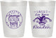 Personalized Bachelor Party 10 oz Frosted Cups - Mardi Gras | 40090