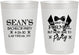 Personalized Bachelor Party 10 oz Frosted Cups - Forma | 40098
