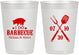 Personalized Wedding 10 oz Frosted Cups - I Do Barbecue Bbq | 410