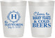 Personalized Wedding 10 oz Frosted Cups - Cheers To Cold Beers | 439