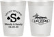 Personalized Wedding 10 oz Frosted Cups - Las Vegas | 456