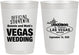 Personalized Wedding 10 oz Frosted Cups - Las Vegas | 466