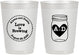 Personalized Wedding 10 oz Frosted Cups - Love Is Brewing | 486