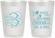 Personalized Wedding 10 oz Frosted Cups - Sandy Feet Salty Kisses | 490