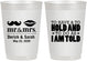 Personalized Wedding 10 oz Frosted Cups - To Have And To Hold | 491