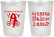 Personalized Wedding 10 oz Frosted Cups - First Date Will You I Do | 497