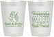 Personalized Wedding 10 oz Frosted Cups - Best Friend | 499