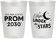 Personalized Prom 10 oz Frosted Cups - A Night Under The Stars | 50004