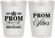 Personalized Prom 10 oz Frosted Cups - Send Off | 50005