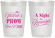 Personalized Prom 10 oz Frosted Cups - Send Off | 50006